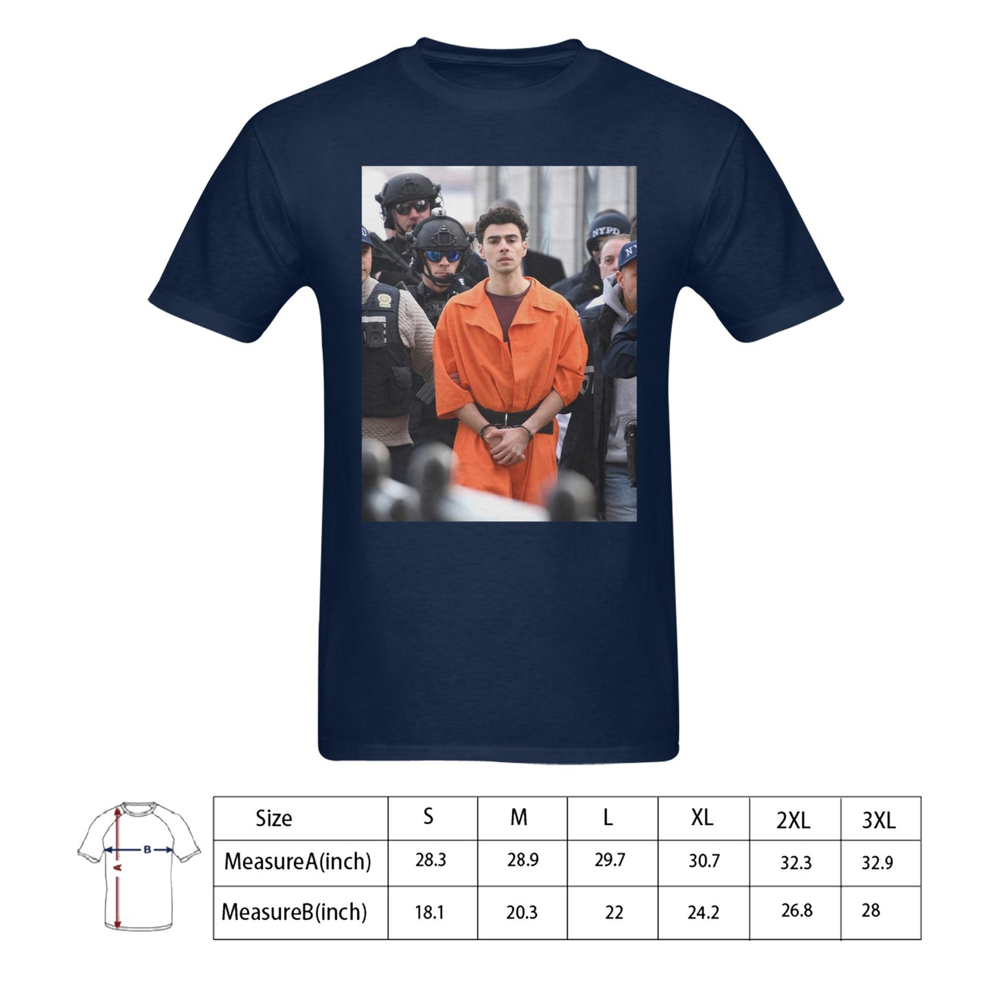 Men's Gildan T-Shirt 100% Cotton