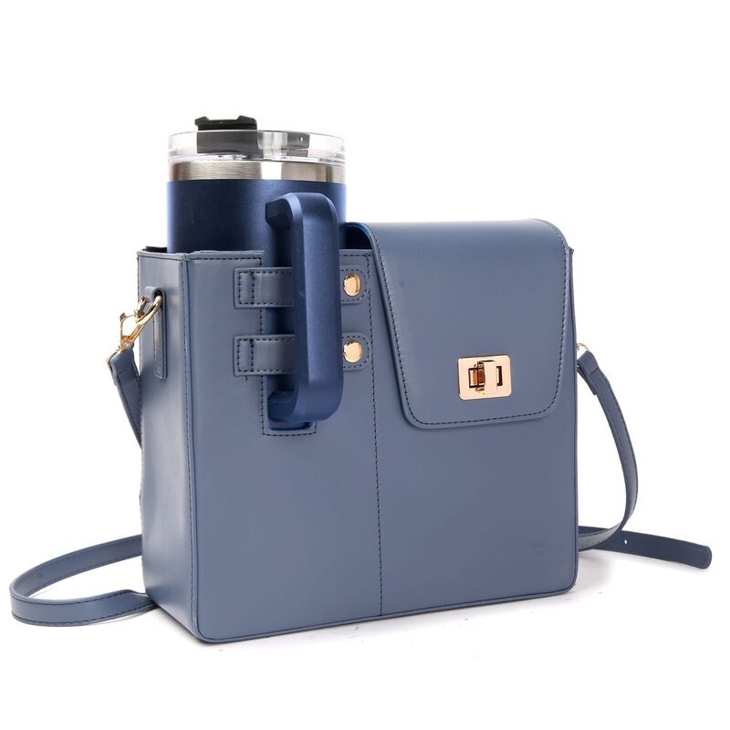 Outdoor Purse Cup Holder Bag for Stanley,Crossbody Water Bottle Bag-for Most Water Bottles