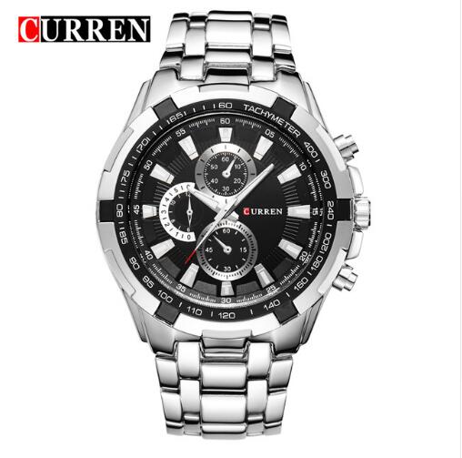 CURREN Watches Men quartz Sports Waterproof Wristwatch