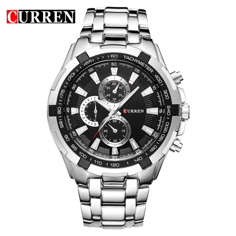 CURREN Watches Men quartz Sports Waterproof Wristwatch
