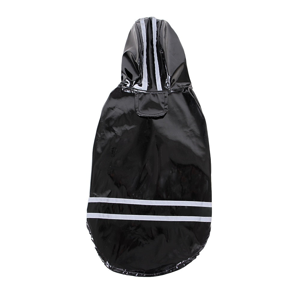 Summer Outdoor Puppy Pet Rain Coat Hoody Waterproof Jackets PU Raincoat for Dogs Cats Apparel Clothes