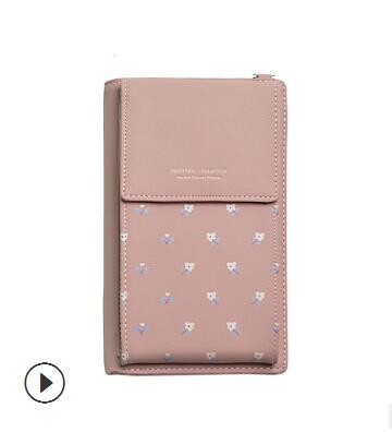 Women's Casual Wallet Brand Cell Phone Wallet Big Card Holders Wallet Handbag Purse Clutch Messenger Shoulder Straps Bag