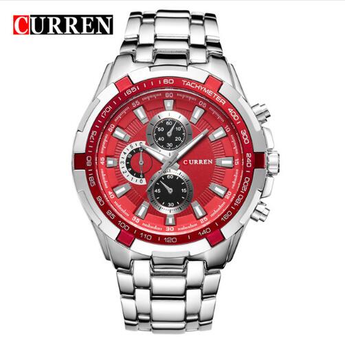 CURREN Watches Men quartz Sports Waterproof Wristwatch