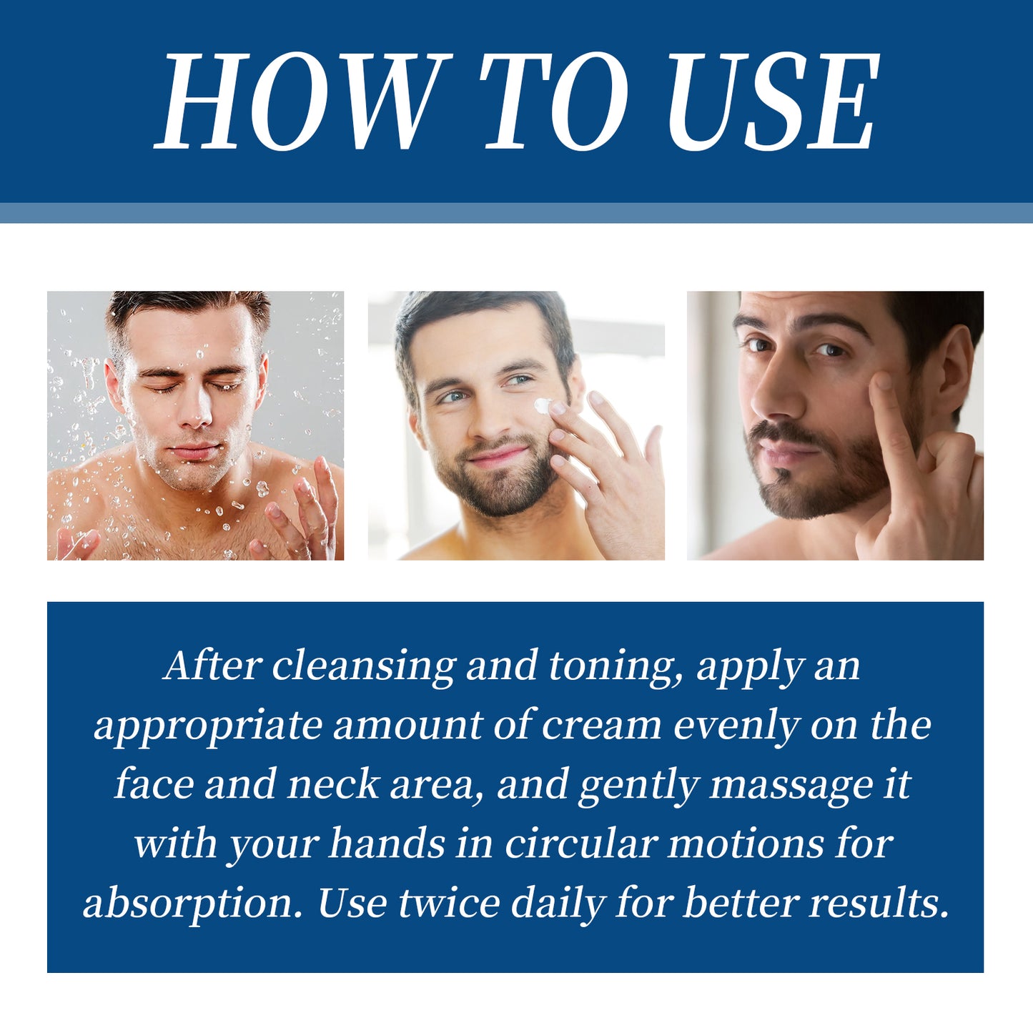 East Moon Collagen Wrinkle Remover Cream for Men, Anti Aging Fade Fine Lines Tightening Hydrating Cream