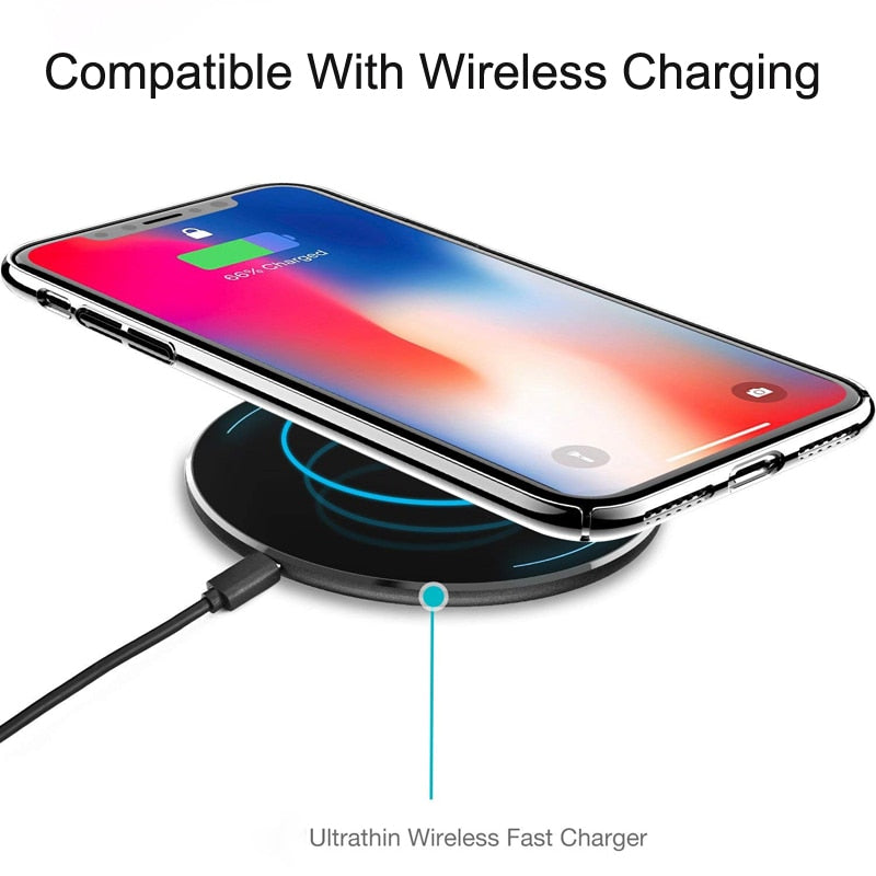 Case For iPhone X XS 8 7 6 s Plus Capinhas Ultra Thin Slim Soft TPU Silicone Cover Case For iPhone XR 8 Coque Fundas Capa