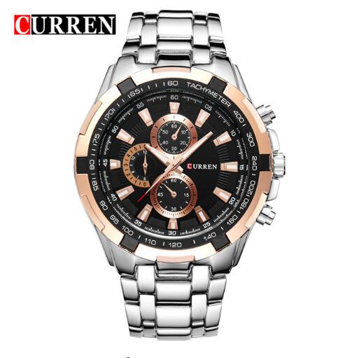 CURREN Watches Men quartz Sports Waterproof Wristwatch