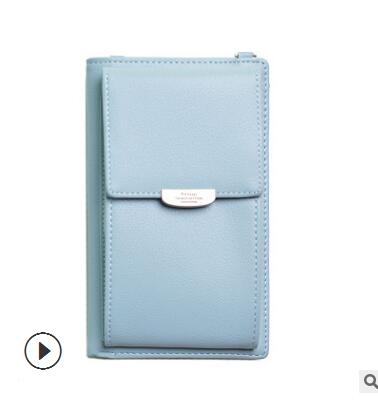 Women's Casual Wallet Brand Cell Phone Wallet Big Card Holders Wallet Handbag Purse Clutch Messenger Shoulder Straps Bag