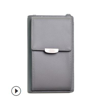 Women's Casual Wallet Brand Cell Phone Wallet Big Card Holders Wallet Handbag Purse Clutch Messenger Shoulder Straps Bag