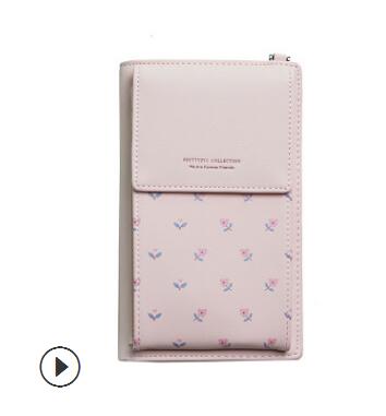 Women's Casual Wallet Brand Cell Phone Wallet Big Card Holders Wallet Handbag Purse Clutch Messenger Shoulder Straps Bag