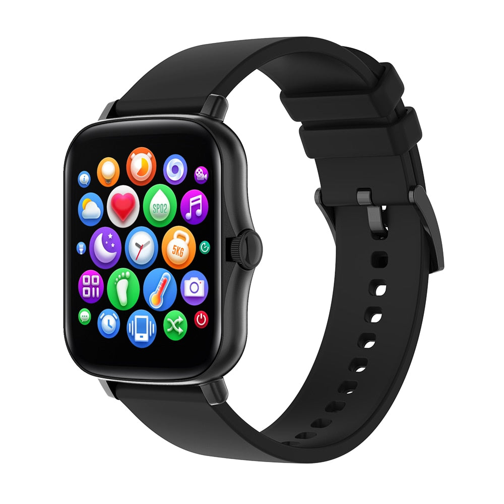 SENBONO Smart Watch Men & Women IP67 Waterproof Clock Sports Supports 1.7'' Fitness Tracker for IOS Android