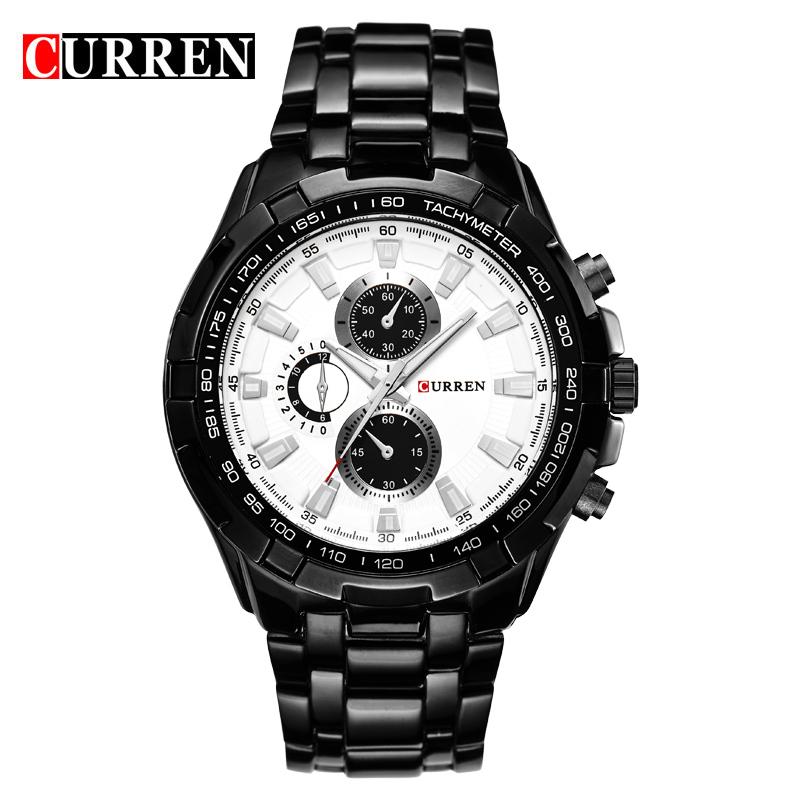 CURREN Watches Men quartz Sports Waterproof Wristwatch