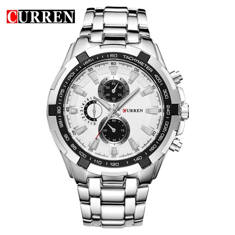 CURREN Watches Men quartz Sports Waterproof Wristwatch
