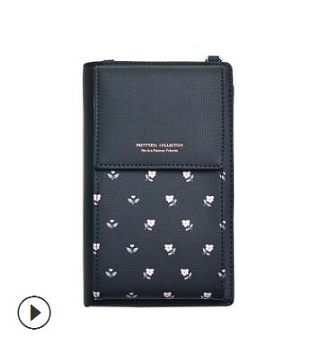 Women's Casual Wallet Brand Cell Phone Wallet Big Card Holders Wallet Handbag Purse Clutch Messenger Shoulder Straps Bag