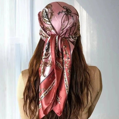 Beach head scarf perfect for any outdoor scene and can be worn in any season