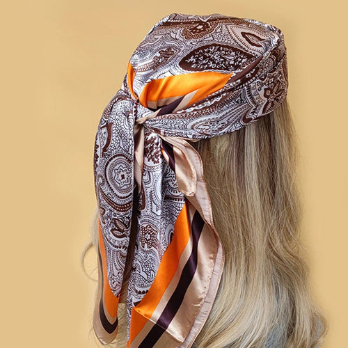 Beach head scarf perfect for any outdoor scene and can be worn in any season
