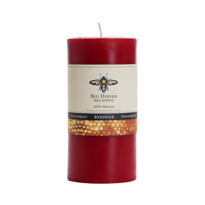 Big Dipper Wax Works Pure Beeswax Pillars
