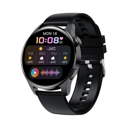 Men's Waterproof Sport Fitness Tracker Weather Display Bluetooth Call Smartwatch For Android IOS