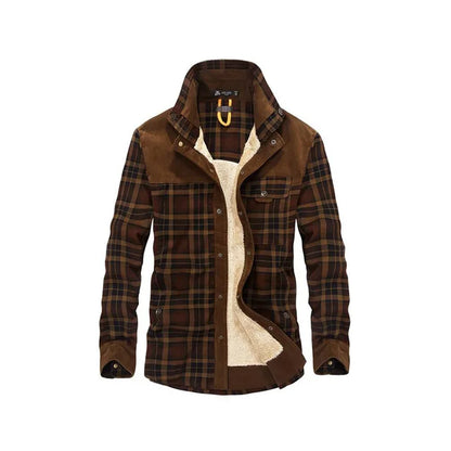 Men's Cotton Liner Casual Shirts Outerwear