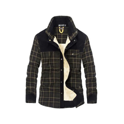 Men's Cotton Liner Casual Shirts Outerwear