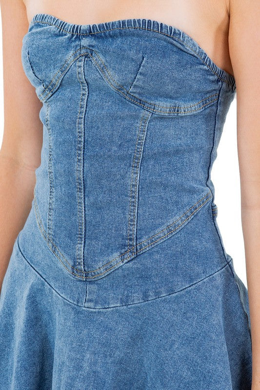 Women's Fashion Denim Dress