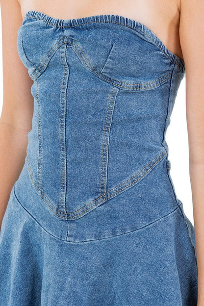 Women's Fashion Denim Dress