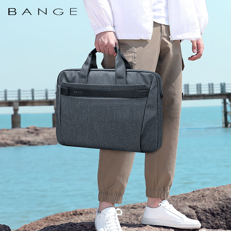 New Men's Computer Handbag Light Notebook 15.6 Inch Business Briefcase For Men And Women