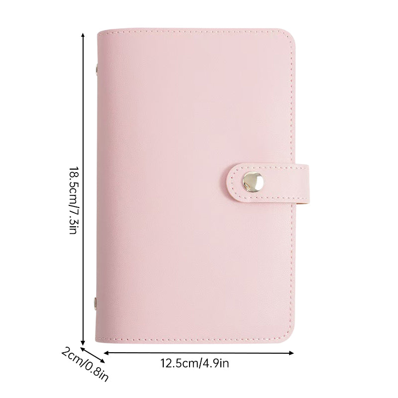 Versatile 100 - envelope savings book. Doubles as banknote album, money - saving organizer & photocard holder
