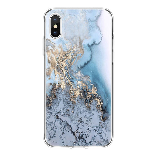 Marble for iPhone 4S 5 5S SE 6 S 7 8 Plus Funda Coque Thin Soft For iPhone 7plus 8plus X XsMax XR Cover TPU For iPhone X case