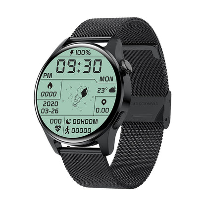 Men's Waterproof Sport Fitness Tracker Weather Display Bluetooth Call Smartwatch For Android IOS