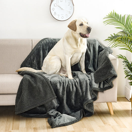 Waterproof Blanket Reversible Dog Bed Cover Pet Blanket for Furniture Bed Couch Sofa Blanket Pet Mat For Dogs & Cats