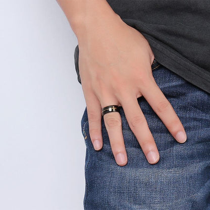 Vnox Separable Cross Ring for Men & Women