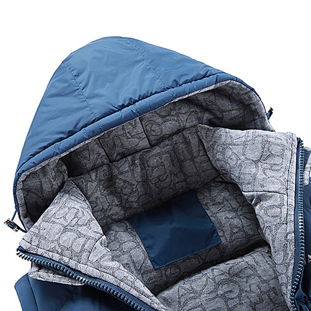 Fashion Sleeveless Jacket Men's Thickening 100% Cotton Vest Hat