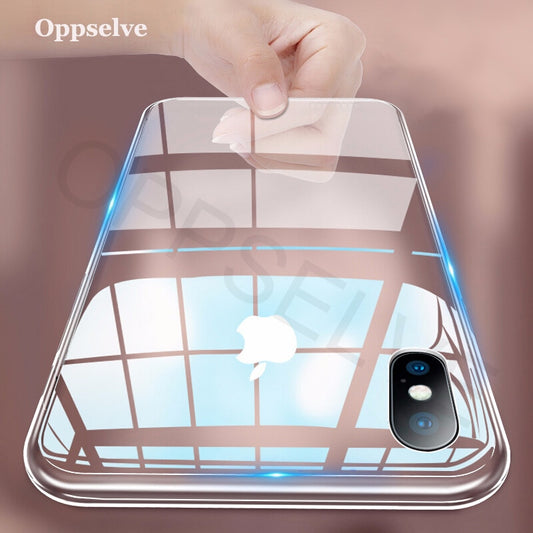 Case For iPhone X XS 8 7 6 s Plus Capinhas Ultra Thin Slim Soft TPU Silicone Cover Case For iPhone XR 8 Coque Fundas Capa
