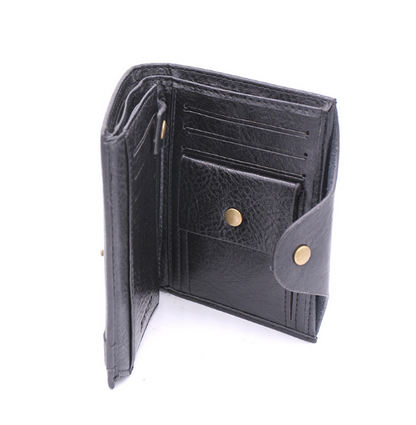 Guaranteed Genuine Leather Brand Men Wallets Design Short Small Wallets