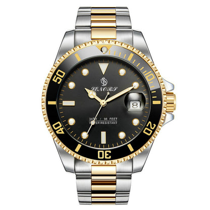 Brand Luxury Men Watches Automatic Black Watch Men Stainless Steel Waterproof Business Sport Mechanical Wristwatch Sub Mariner