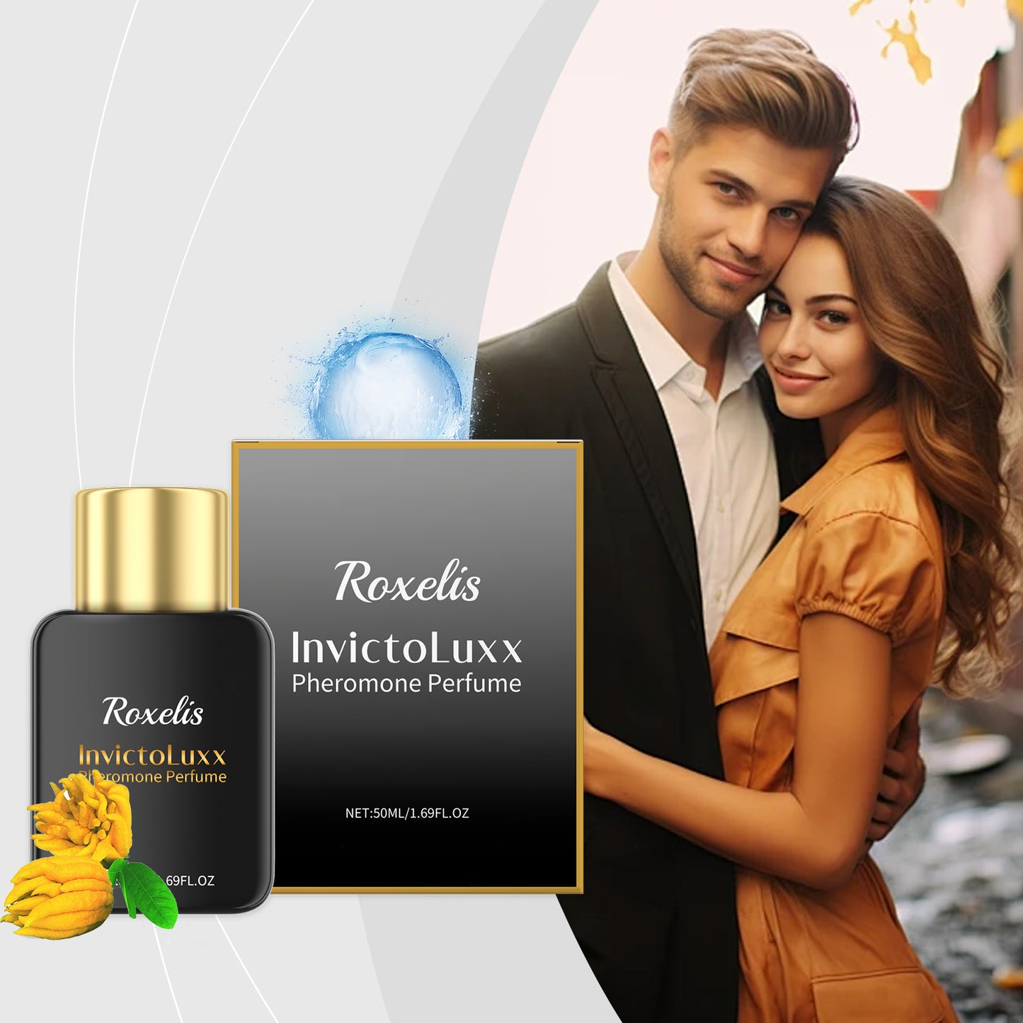 Roxelis Strong Bergamot Perfume Perfume Lasting Fragrance Men Fresh And Natural Exudes Charm Niche Fragrance