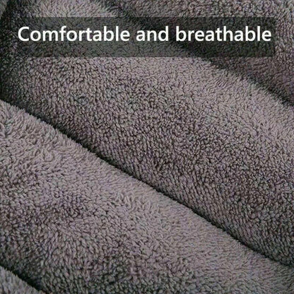 Soft and cozy fleece pet bed. Waterproof bottom.