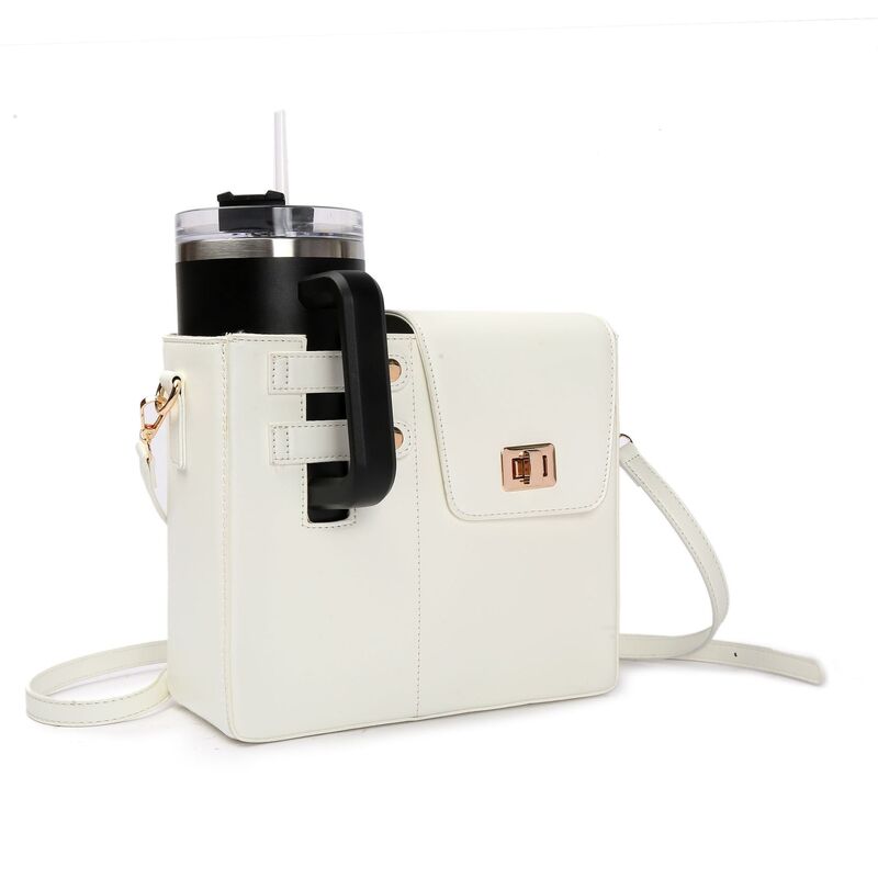 Outdoor Purse Cup Holder Bag for Stanley,Crossbody Water Bottle Bag-for Most Water Bottles