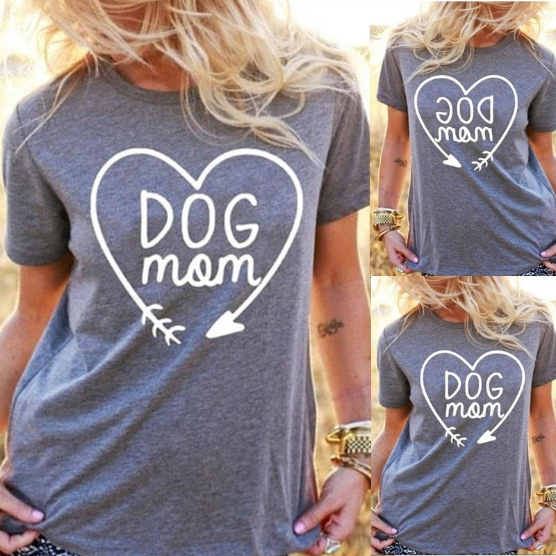 Dog Mom Short Sleeve Women's T-Shirt