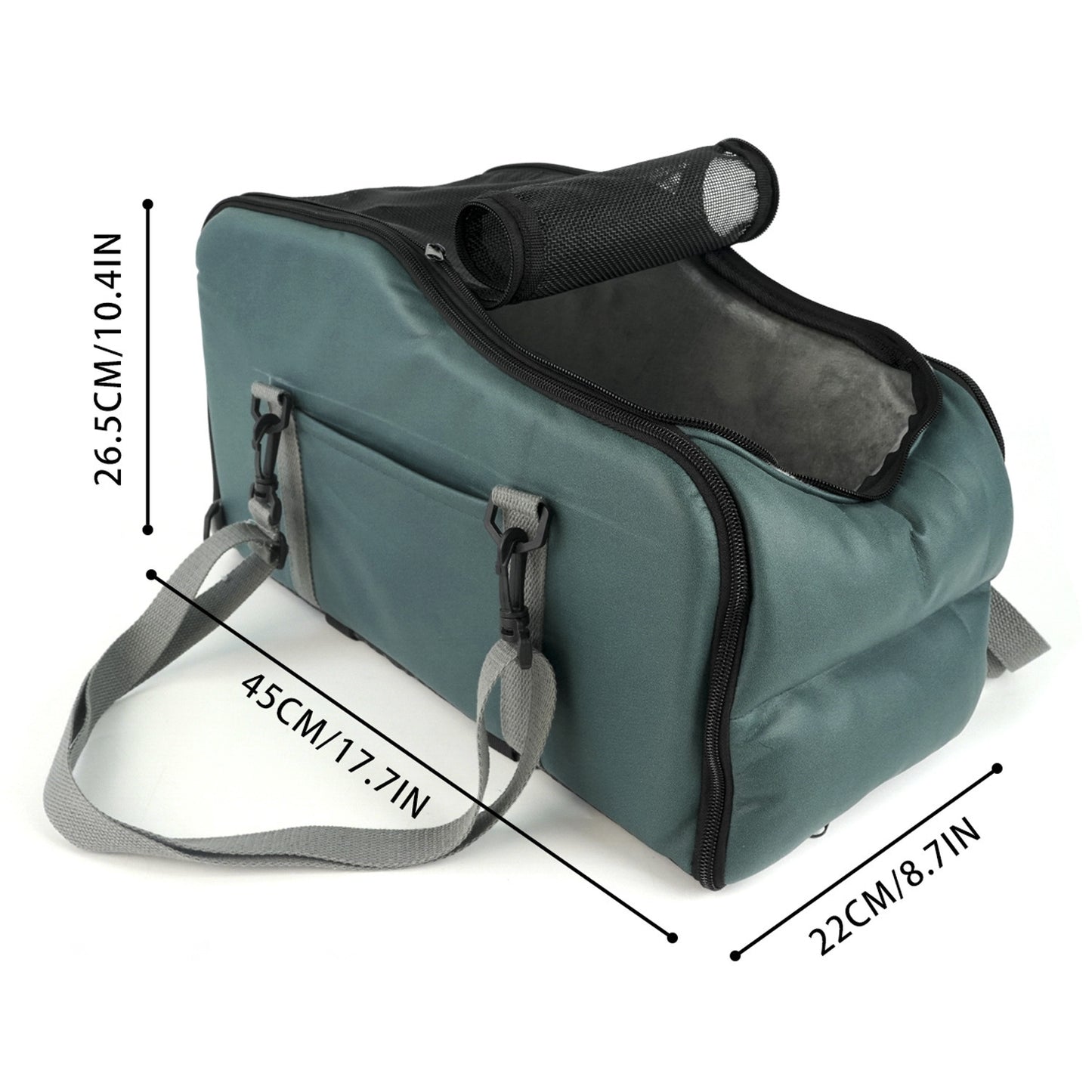 Portable pet bed for outings car travel safety seat for small dogs