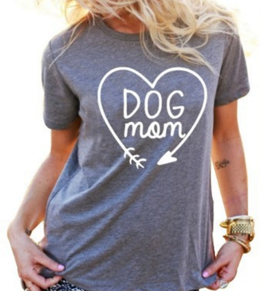 Dog Mom Short Sleeve Women's T-Shirt