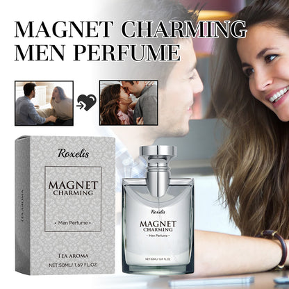 Roxelis Magnet Charming Men Perfume Tea Fragrance Natural Fresh Fragrance