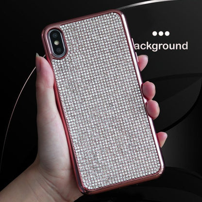 Diamond Plating Case for iPhone Luxury Slim Silicone Cell Phone Cover