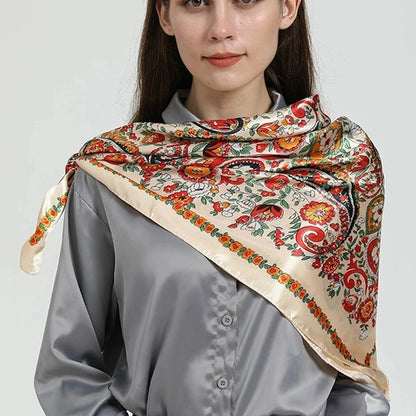Beach head scarf perfect for any outdoor scene and can be worn in any season