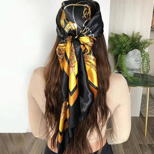 Beach head scarf perfect for any outdoor scene and can be worn in any season