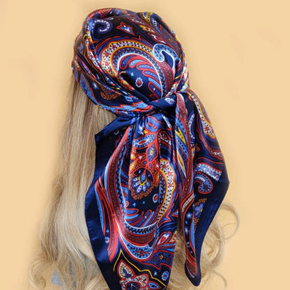Beach head scarf perfect for any outdoor scene and can be worn in any season