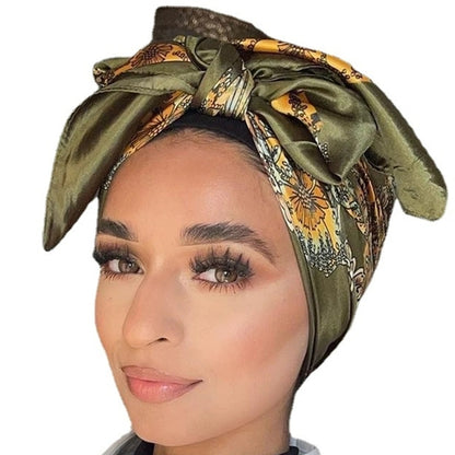 Beach head scarf perfect for any outdoor scene and can be worn in any season