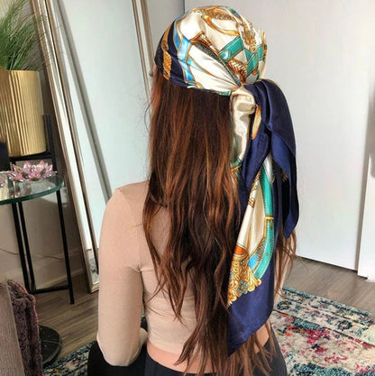 Beach head scarf perfect for any outdoor scene and can be worn in any season
